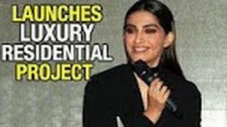 Sonam Kapoor at Versace Luxury Residential Project Launch