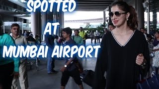 Raai Laxmi Spotted At Mumbai Airport