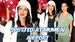 Priyanka Chopra Spotted At Mumbai Airport