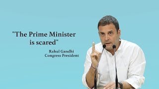 PM knows CBI investigation would be his downfall. This reaction is out of panic: Rahul Gandhi
