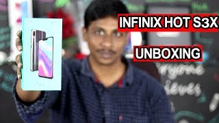 Infinix Hot s3x Unboxing | telugu tech tuts