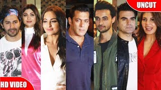 Uncut - Aayush Sharma GRAND Birthday Party | Salman Khan, Varun Dhawan, Shilpa Shetty, Sonakshi