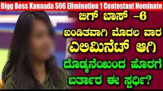 Kannada Bigg Boss Season - 6 First Week Elimination Contestant | #BIGGBOSS