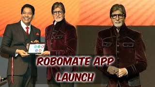 Amitabh Bhachan Unveils the Educational App Robomate Plus at Launch Event