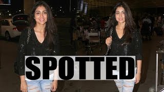 Shreya Saran spotted at airport