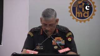 Time has come for us to enhance in-house  manufacturing capabilities: General Bipin Rawat