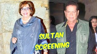 SPOTTED: Salman Khan's father Salim Khan & Stepmother Helen watch 'Sultan'
