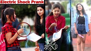 Electric Shock Prank on Girls | Awesome Reactions of Girls | Unglibaaz