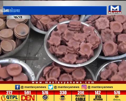 Patan: Demand of Earthen lamps instead of Chinese Lamps | Mantavya News