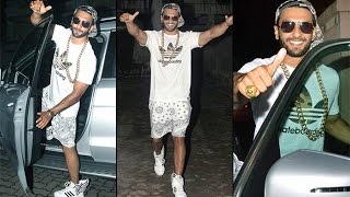SPOTTED: Ranveer Singh In 'Hip-Hop' Avatar
