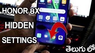 Must Know Honor 8x secret and hidden features telugu
