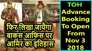 Thugs Of Hindostan Advance Booking TO Open On November 3, 2018