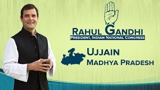 LIVE: Congress President Rahul Gandhi addresses a gathering in Ujjain, Madhya Pradesh