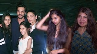 Arjun Rampal, Suhana Khan & Alka Yagnik Spotted at Mumbai Airport