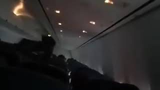 #HeartbreakingVideo During Plane Crash In Indonsia Passengers Shout Slogans Of #AllahuAkbar in plane