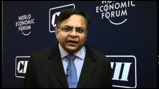 Natarajan Chandrasekaran,CEO & MD-TCS at India Economic Summit,2011