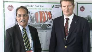 Anand Sundaresan: MD,Schwing Stetter,India & Hubert Merkl-Director of Sales Schwing GmbH