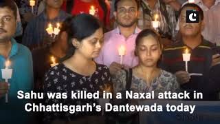 Dantewada Naxal attack: Friends, fraternity of DD cameraman hold candlelight vigil