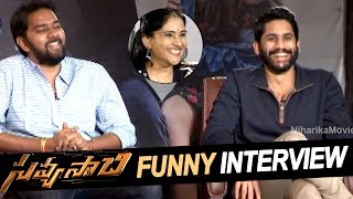 Savyasachi Team Funny Interview | Naga Chaitanya | Chandu Mondeti | Nidhi Agarwal