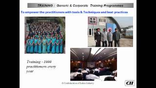 CII Webinar on "Education, Training and Advisory Services offered by CII-Institute of Logistics"