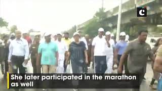 Nirmala Sitharaman flags off 'Run for Unity' in Chennai