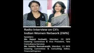 Radio Interview on CII's Indian Women Network (IWN)