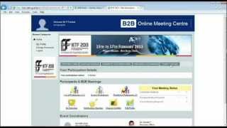Tutorial video on How to add Project/Product proposal in Online B2B Meeting Centre