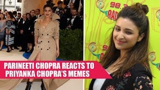 Parineeti Chopra REACTS On Trolls Targeted at Priyanka Chopra