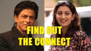 Shah Rukh Khan Reveals A Secret About Smriti Irani's Daughter