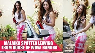 Spotted: Malaika Arora Khan Post Her Yoga Session At The Wow In Bandra