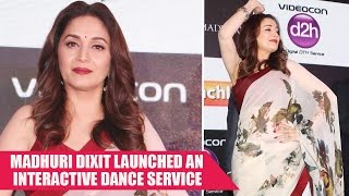 Madhuri Dixit Launched d2h Nachle, an Interactive Dance Service