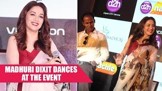 Madhuri Dixit Shakes a Leg at The Launch of d2h Nachle