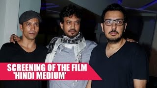 Irrfan Khan and Others Attend The Screening Of ‘Hindi Medium’