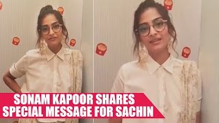 Sonam Kapoor Promotes Sachin Tendulkar Movie 'Sachin: A Billion Dreams"