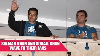 CRAZY Fans Gathered Outside Salman Khan's House After TUBELIGHT Trailer Launch