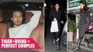 Tiger Shroff Picks Up Girlfriend Disha Patani From Bandra For Their Dinner Date
