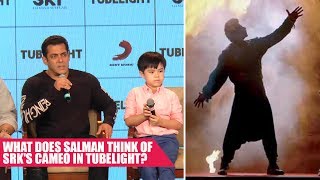 Salman Reveals How Quickly SRK Was Roped In For Tubelight