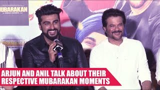 Arjun Kapoor and Anil Kapoor Talk About Their Mubarakan Moment