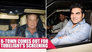 B-Town Comes Out For Tubelight's Screening