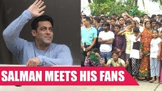 Salman Interacts With FANS On Eid