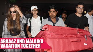 Arbaaz Khan and Malaika Arora Khan Return Together From Family Vacation