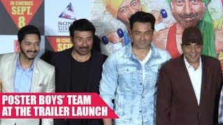Poster Boys Trailer Launch | Sunny Deol, Bobby Deol, Shreyas Talpade, Dharmendra
