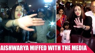 Aishwarya Rai LASHES Out On Media At The Mumbai Airport