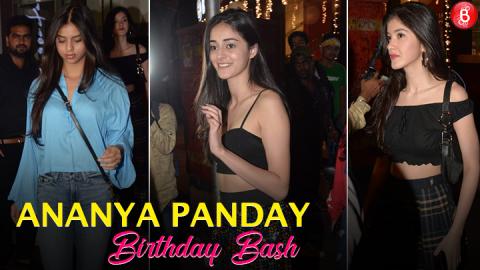 Ananya Panday celebrates her birthday with BFF Suhana and Shanaya