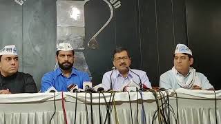 AAP National Convenor Arvind Kejriwal Briefs From Chandigarh