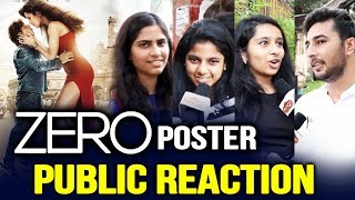 ZERO First Look Poster | PUBLIC REACTION | बऊआ ने कर दिया दीवाना | Shahrukh, Katrina, Anushka