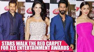 Salman Khan, Shahid Kapoor, Alia Bhatt Attend Zee Entertainment Awards 2017
