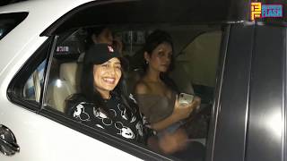Neha Kakkar Spotted At Juhu PVR With Family - Watching Badhai Ho