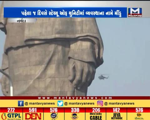 Narmada: Ruckus by visitors on the first day of Statue Of Unity | Mantavya News