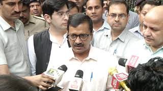 Delhi CM Arvind Kejriwal Briefs after Meeting the CEC on Delhi Voter's Deletion Scam